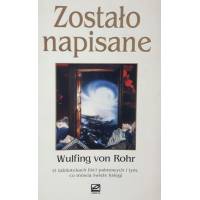 Zostało napisane W.von Rohr